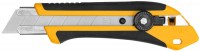 Нож OLFA с выдвижным лезвием, двухкомпонентный корпус, трещоточный фиксатор, 25мм OL-XH-1