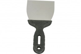 Шпатель фасадный 100 мм нерж. ВОЛАТ с пласт. ручкой 34040-100 Шпатель фасадный 100 мм нерж. ВОЛАТ с пласт. ручкой 34040-100