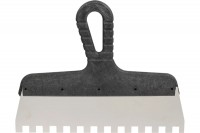 Шпатель фасадный зубчатый 250 мм зуб 10х10мм ВОЛАТ 35050-2510