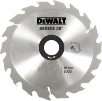Диск пильный DeWalt ф160х20х1.5мм, 30зуб, для диск пил, для стр материалов DT 1143