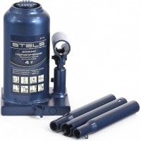 Домкрат гидравлический бутылочный телескопический, 4 т, h подъема 170–420 мм Stels 51116