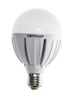Лампа светодиодная Светозар LED technology, цоколь E27(стандарт), яркий белый свет (4000К), 220В, 20Вт (175) 44508-175