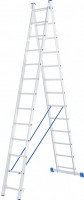 Лестница алюминиевая двухсекционная СИБРТЕХ 2 х 13 ступеней