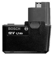 Аккумулятор для шуруповерта плоский Bosch 12 В 1.5 Ач NiCd