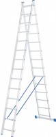 Лестница алюминиевая двухсекционная СИБРТЕХ 2 х 14 ступеней