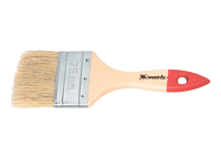 Кисть плоская "Стандарт" 1" (25 мм), натуральная щетина, деревянная ручка MATRIX
