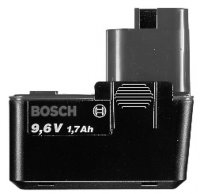 Аккумулятор для шуруповерта плоский Bosch 9.6В 2.0 Ач NiCd