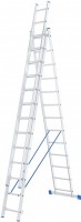 Лестница алюминиевая трехсекционная СИБРТЕХ 3 х 13 ступеней