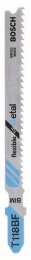 Пилки для лобзика Bosch 5шт,T118BF,BIM,67\1.9-2.3мм,рез-6мм