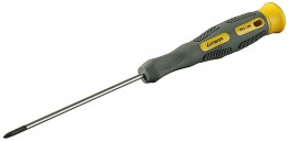 Отвертка Stayer "PRECISION" MAX-GRIP для точн работ, Cr-V, намагн, PH №0x150мм 25826-0-150 G