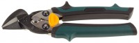 Ножницы-мини по тверд металлу Kraftool "Uni-Kraft" 180мм, правые, с двойн рычаж передач,Cr-MO,двухкомп рукоят,холоднокат сталь-1,2мм, нерж сталь-0,8мм 2326-R