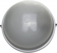 Светильник уличный Светозар влагозащищенный, круг, цвет белый, 100Вт SV-57253-W