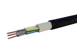 Кабель медный силовой ВВГнг(А)-FRLS 3х2.5 ок(N,PE)-1 РЭК-Prysmian