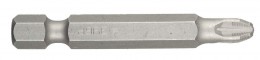 Биты Зубр Мастер кованые, хромомолибденовая сталь, тип хвостовика E 1/4", PH2, 50мм, 10шт 26001-2-50-10