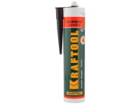 Герметик силикатный огнеупорный Kraftool KRAFTFLEX FR150, +1500 С, жаростойкий, черный, 300мл 41260-4