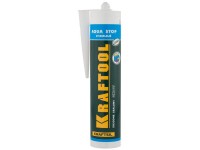 Герметик силиконовый стекольный Kraftool KRAFTSeal GX107 AQUA STOP, прозрачный, 300мл 41256-2