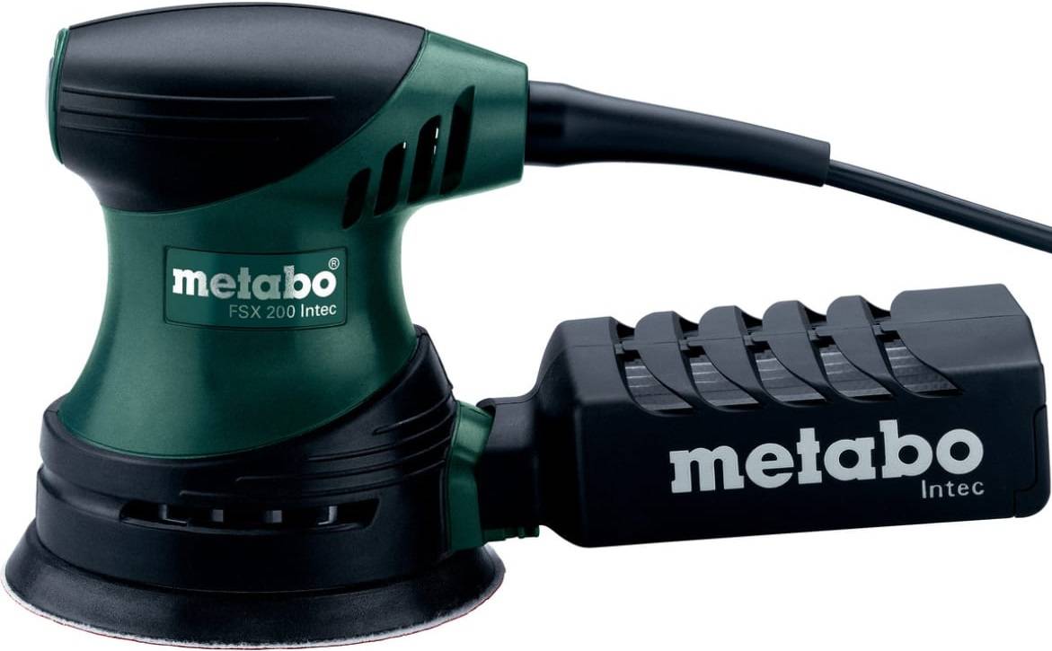 Машина плоско-шлифовальная эксцентриковая Metabo FSX 200 Intec купить за 9  957 руб. | Компания ОБЪЕКТ | продажа, параметры, отзывы