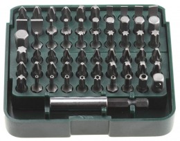 Набор Kraftool Expert Биты с адаптером в пластиковом боксе, Cr-V, 61 предмет 26140-H61