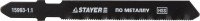 Полотна Stayer Profi для эл/лобзика, HSS, по металлу (1,5-2мм), US-хвост., шаг 1,4мм, 50мм, 2шт 15998-1.4_z01