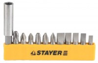 Набор Stayer Биты Master с магнитным держателем ,12 предметов 2609-H12_z01