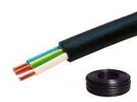 Кабель медный силовой ВВГнг(А)-LS 3х4 ок(N,PE)-0,66 (БУХТА) 20м