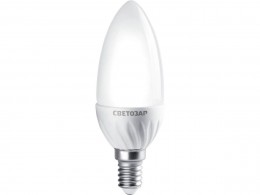 Лампа светодиодная Светозар LED technology, цоколь Е14, яркий белый свет (4000К), 230В, 3Вт (25) 44503-25