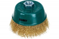 Щетка на УШМ ВОЛАТ чашка гофрированная 100 мм 81030-100