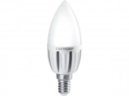 Лампа светодиодная Светозар LED technology, цоколь Е14, яркий белый свет (4000К), 230В, 4,5Вт (40) 44503-40