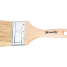 Кисть плоская "Евро" 1,5", натуральная щетина, деревянная ручка MATRIX