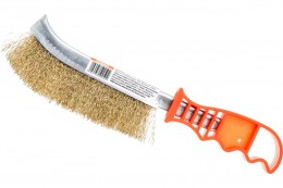 Щетка с пластиковой ручкой латунированная STARTUL STANDART ST5025