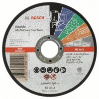 Круг отрезной по металлу Bosch MultiConstruction 125*1,6*22 2.608.602.383