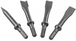 Комплект насадок коротких для пневматического молотка (JAH-6832/6833/H), 4 предмета Jonnesway JAZ-3944H