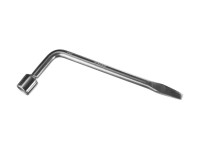 Ключ баллонный Зубр Мастер L-образный, с монтажной лопаткой, 19мм 2753-19_z02