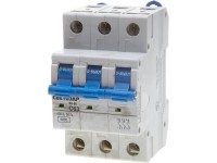 Выключатель автоматический Светозар 3-полюсный, 63 A, C, откл. сп. 6 кА, 400 В SV-49063-63-C