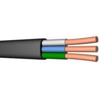 Кабель медный силовой ВВГнг(А)-LS 3х4 ок(N,PE)-0,66 (плоский) Энергокабель