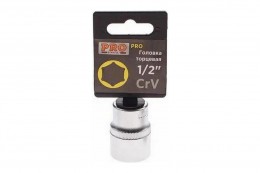 Головка торцевая 13мм 1/2 PRO STARTUL 6-ти гранная PRO-52013 Головка торцевая 13мм 1/2 PRO STARTUL 6-ти гранная PRO-52013