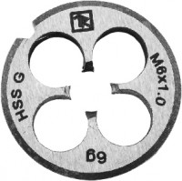 Плашка D-COMBO круглая ручная М14х1.25, HSS, Ф38х10 мм Thorvik MD14125