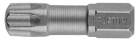 Биты Kraftool Expert торсионные кованые, обточенные, Cr-Mo сталь, тип хвостовика C 1/4", Т10, 25мм, 2шт 26125-10-25-2
