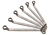 Набор ключей накидных, 6–22 мм, 8 шт., хромированные SPARTA