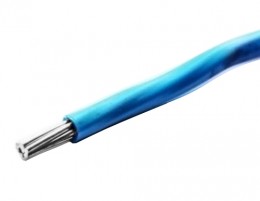 Провод установочный алюминиевый АПВ 35 мм.кв. (мн) синий