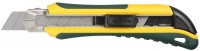 Нож Kraftool Expert с сегмент. лезвием, 2-х комп., усилен, автофиксация, кассета с 6 лезвиями, допфиксатор, 18 мм 09193