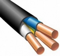 Кабель медный силовой ВВГнг(А)-LS 3х6 ок(N,PE)-0,66 (круглый) РЭК-Prysmian