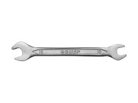 Ключ рожковый гаечный Зубр Мастер Зубр Мастер, Cr-V сталь, хромированный, 10х12мм 27010-10-12
