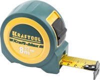 Рулетка Kraftool Pro "Kraft-Max", длинный вылет, нейлон покрытие, упрочненный двухкомп корпус, 5м/27мм 34127-05-27