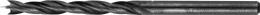 Сверло Зубр Эксперт по дереву, спиральное с М-образной заточкой, парооксидированное, 4х70мм 29421-070-04