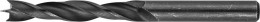 Сверло Зубр Эксперт по дереву, спиральное с М-образной заточкой, парооксидированное, 5х85мм 29421-085-05