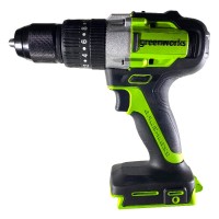 Дрель-шуруповерт ударная аккумуляторная Greenworks POWERALL 24V (без АКБ и ЗУ) 3704107