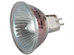 Лампа галогенная Светозар с защитным стеклом, цоколь GU5.3, диаметр 51мм, 35Вт, 12В SV-44723
