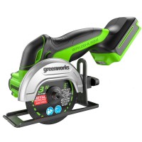 Машина шлифовальная угловая Greenworks GD24UCS 24 V (без АКБ и ЗУ) 3402007